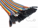 Breadboard jumper cables Dupont 20cm female/male 40PCS